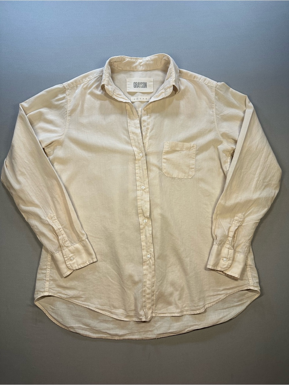Grayson The Hero Button Up Shirt, Cotton - Women Brand 02 (4/6 Small)